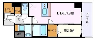 エステムコート名古屋新栄Ⅱアリーナの物件間取画像